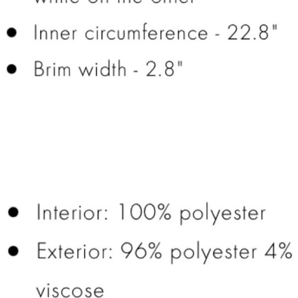 Alice & Olivia Reversible Bucket Hat NWT - Picture 5 of 7